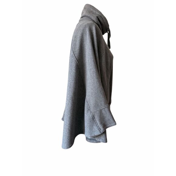 UGG Poncho Cape Pichot Fleece Lined  Gray size XS Small - Picture 8 of 8